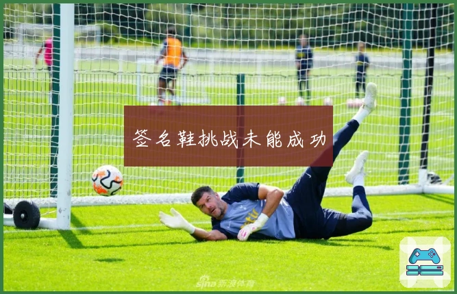 签名鞋挑战未能成功